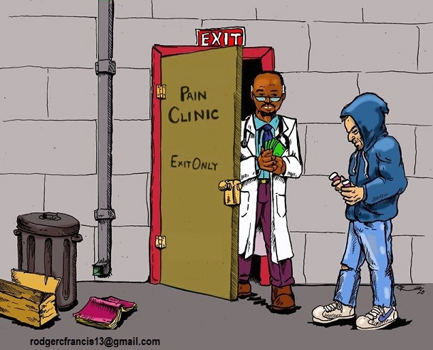 fearless franco board game doctor selling prescription drugs back alley