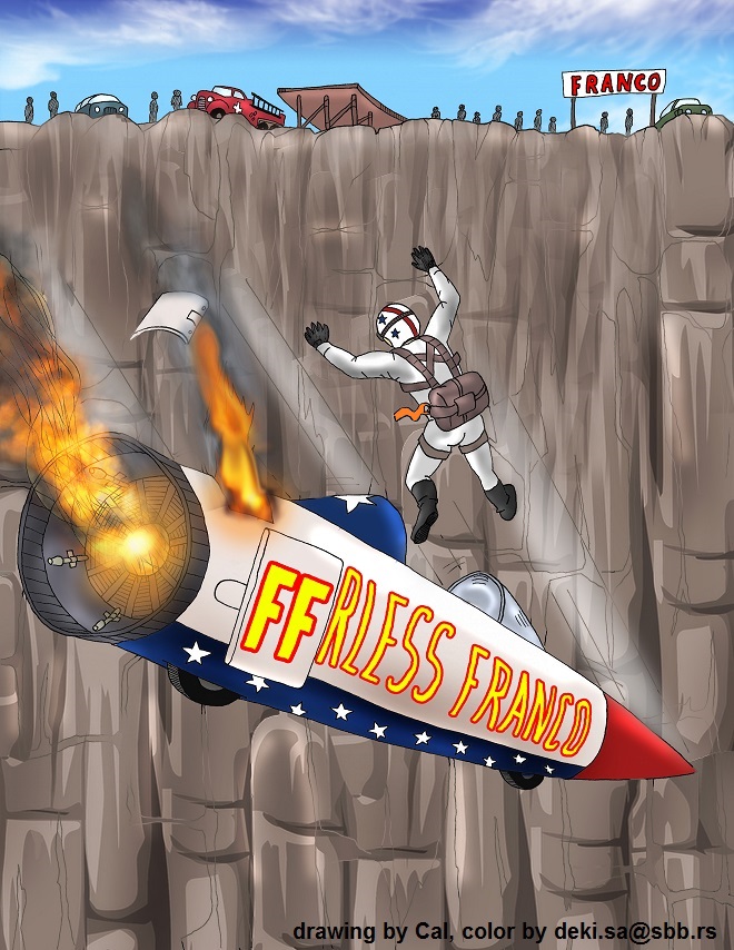 fearless franco board game rocket jump canyon